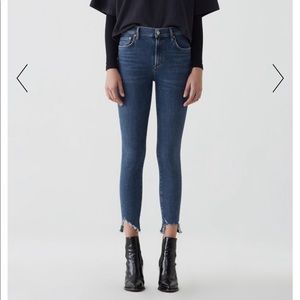 Agolde Sophie Hi Rise Skinny Crop